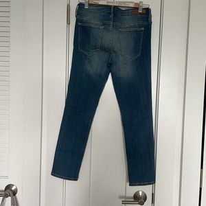 low waist ankle jeans